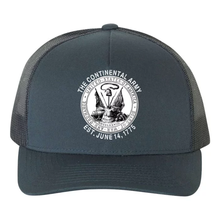 Continental Army America Independence Revolutionary War Seal Gift Yupoong Adult 5-Panel Trucker Hat