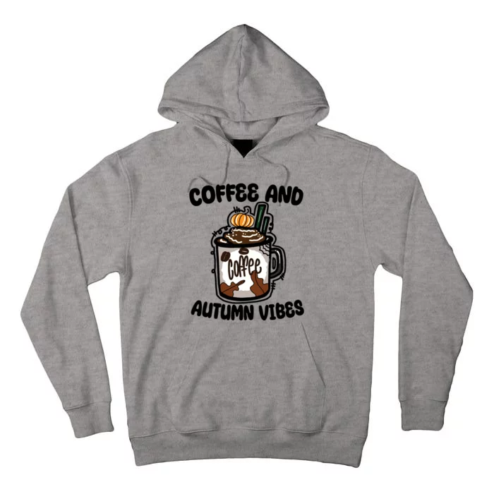 Coffee And Autumn Vibes Halloween Tall Hoodie