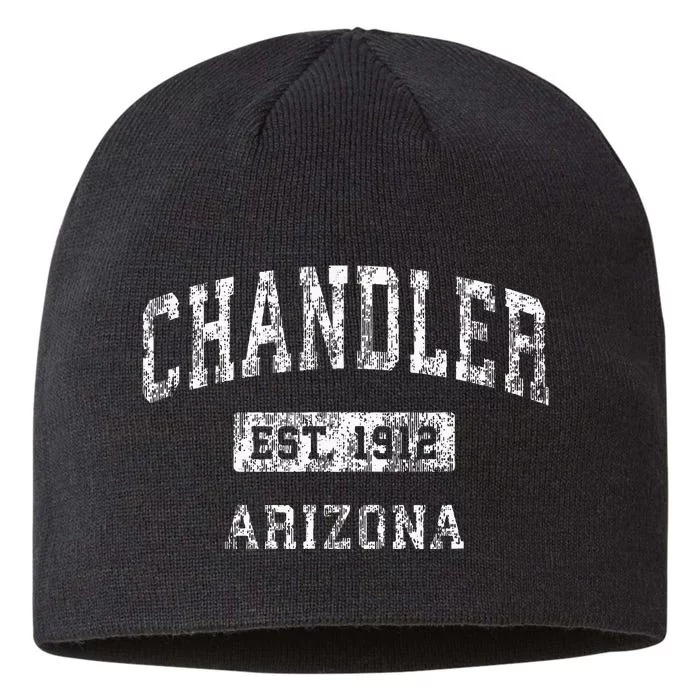 Chandler Arizona Az Vintage Established Sports 8 1/2in Sustainable Knit Beanie