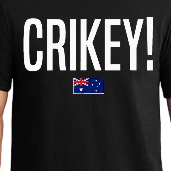 Crikey Australia Aussie Australian Slang Pajama Set