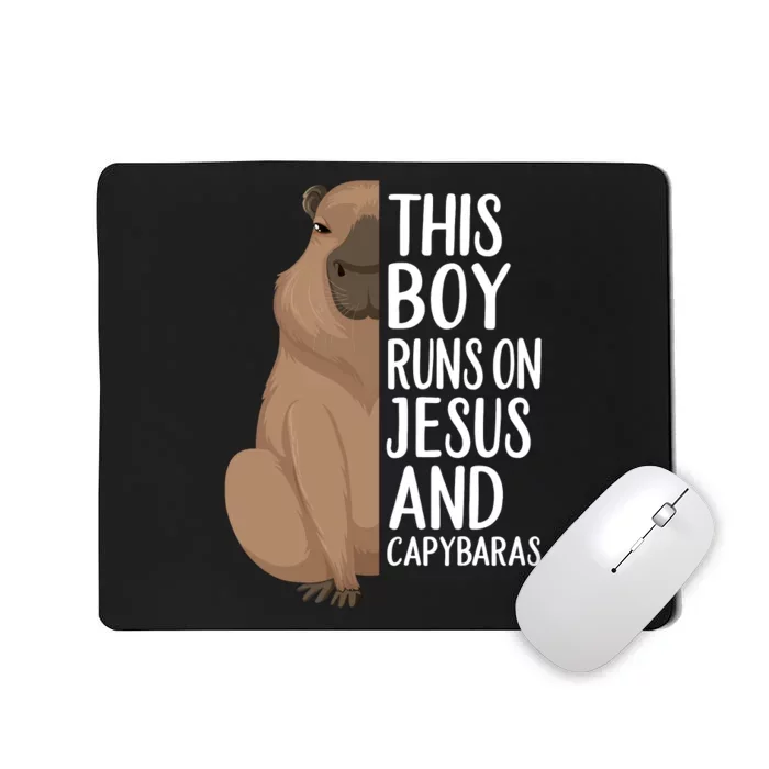 Capybara Art Animal For Capybara Lovers Mousepad