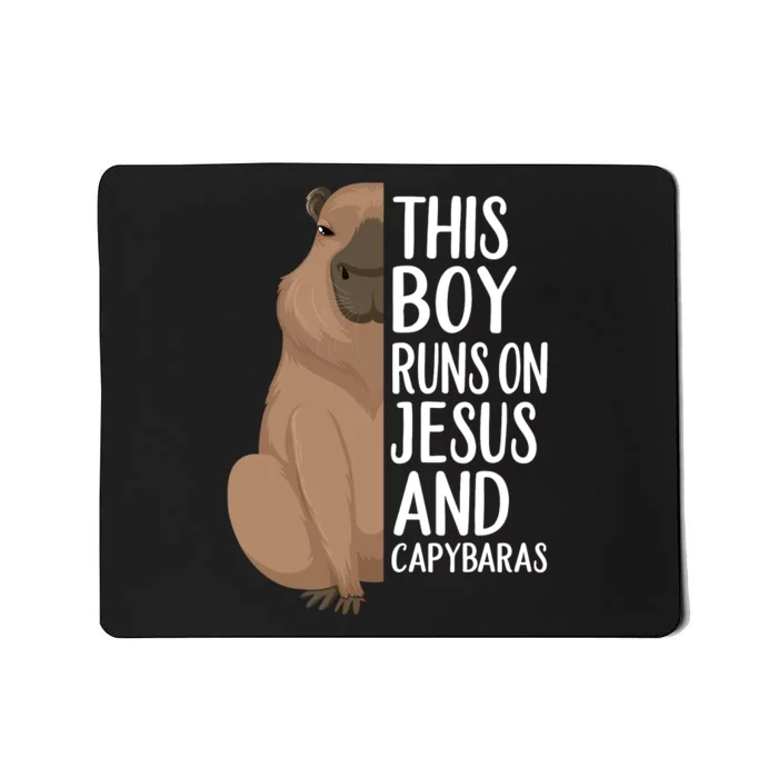 Capybara Art Animal For Capybara Lovers Mousepad