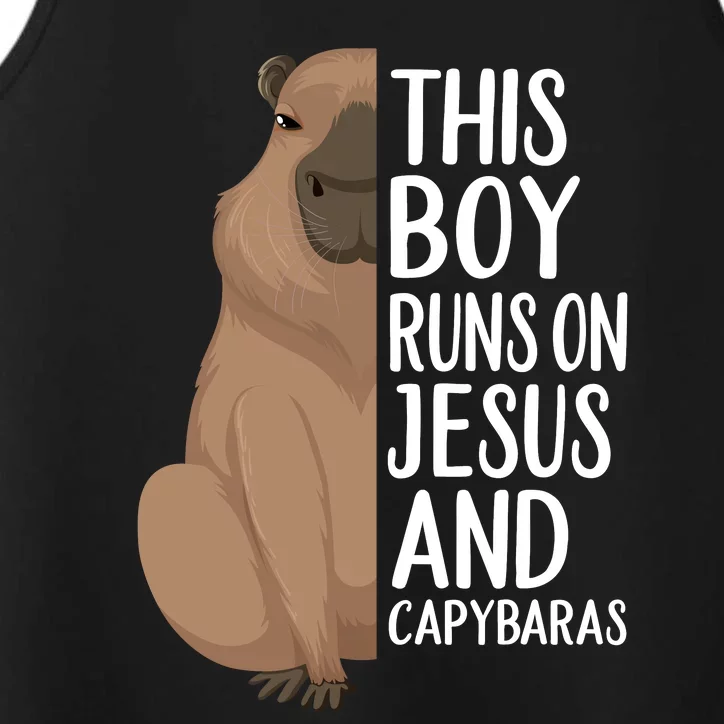 Capybara Art Animal For Capybara Lovers Performance Tank