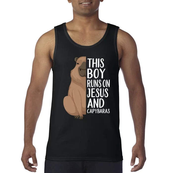 Capybara Art Animal For Capybara Lovers Tank Top