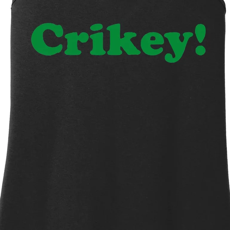 Crikey! Australia Aussie For Australian Slang Ladies Essential Tank