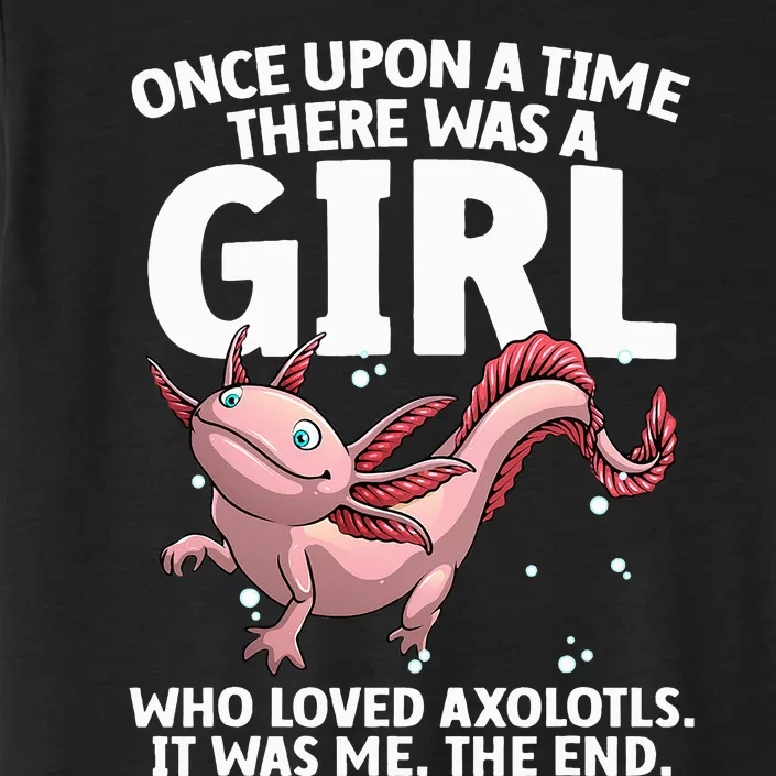 Cool Axolotl Art For Salamander Axolotl Lover ChromaSoft Performance T-Shirt