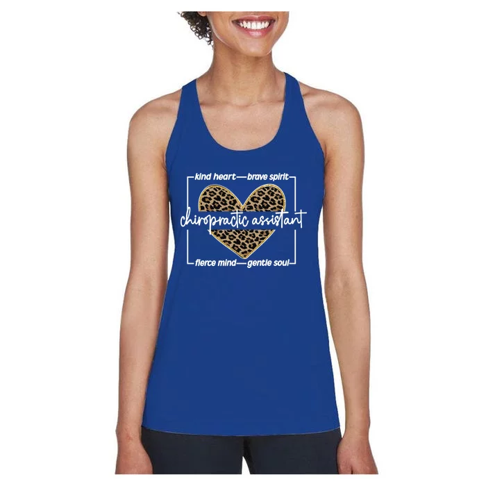 Chiropractic Assistant Appreciation Chiro Assistant Gift Women's Racerback Tank