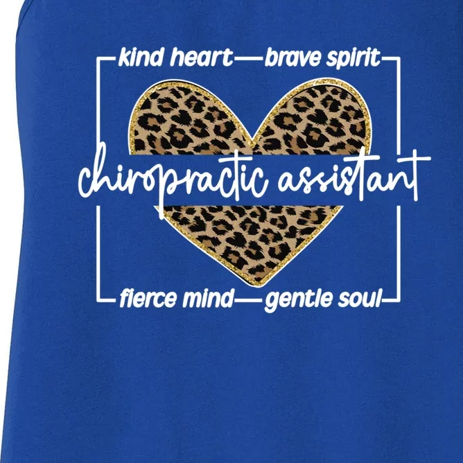 Chiropractic Assistant Appreciation Chiro Assistant Gift Women's Racerback Tank