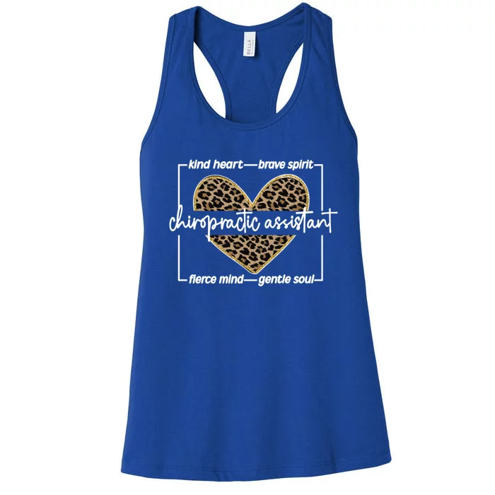 Chiropractic Assistant Appreciation Chiro Assistant Gift Women's Racerback Tank