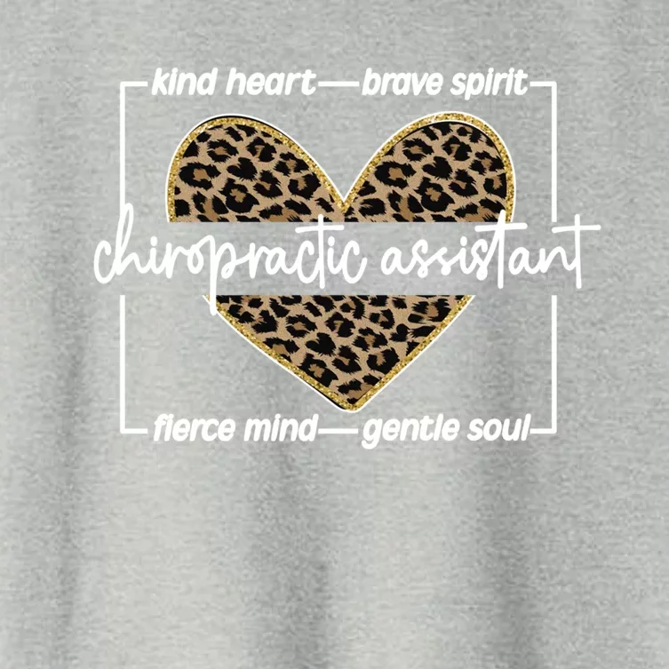 Chiropractic Assistant Appreciation Chiro Assistant Gift Women's Crop Top Tee