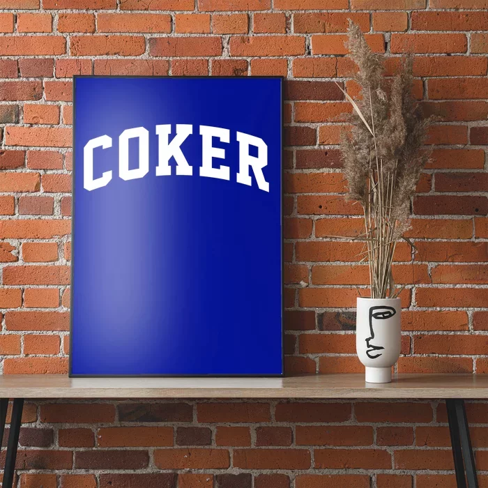 Coker Athletic Arch College University Alumni @ Great Gift Poster