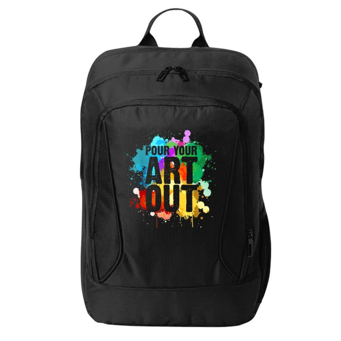 Cool Artist Art For Paint Painter Artist Painting City Backpack