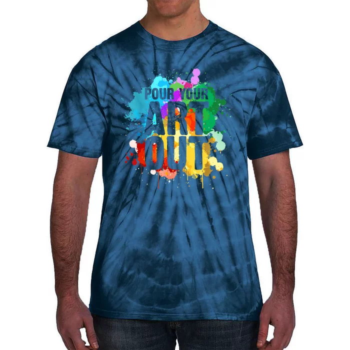 Cool Artist Art For Paint Painter Artist Painting Tie-Dye T-Shirt