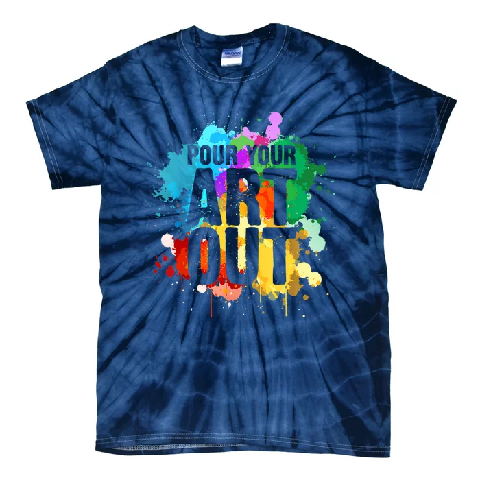 Cool Artist Art For Paint Painter Artist Painting Tie-Dye T-Shirt