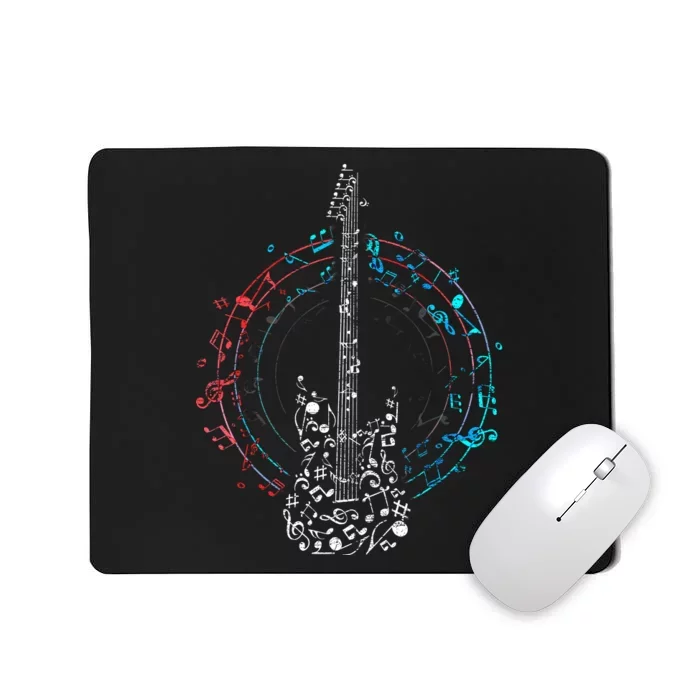 Clef As A Guitar Mousepad