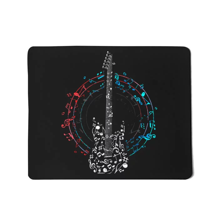 Clef As A Guitar Mousepad