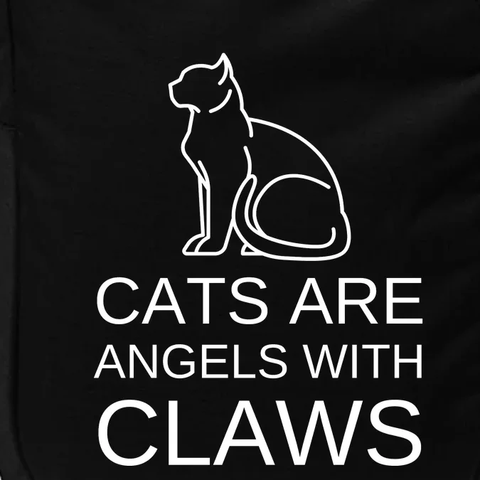 Cats Are Angels With Claws Impact Tech Backpack