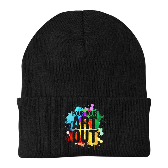 Cool Artist Art For Men Women Paint Painter Artist Painting Knit Cap Winter Beanie