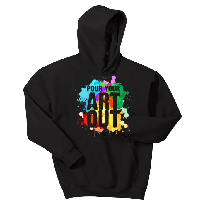 Cool Artist Art For Men Women Paint Painter Artist Painting Kids Hoodie