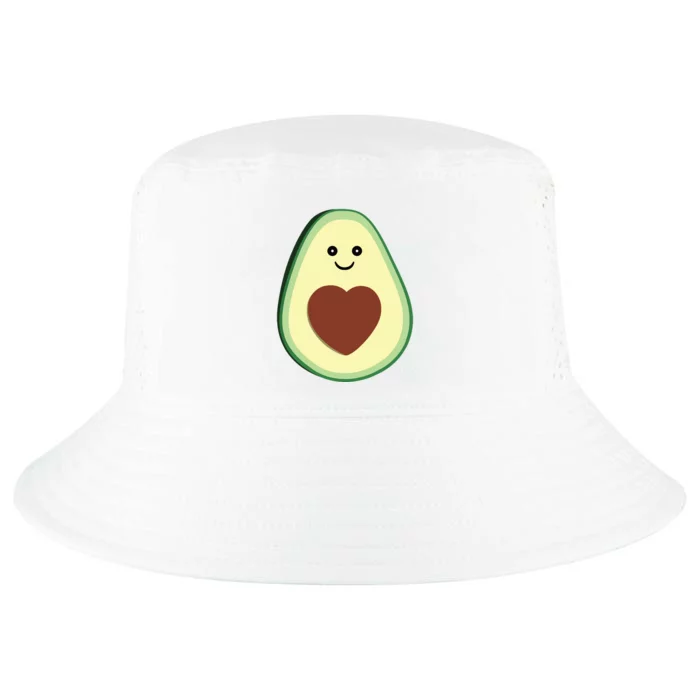 Cute Adorable Avocado Heart Love Cool Comfort Performance Bucket Hat