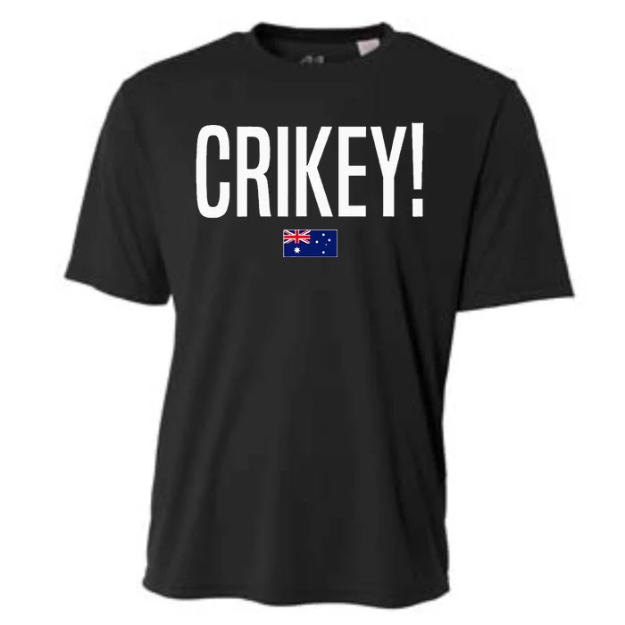 Crikey Australia Aussie Australian Slang Cooling Performance Crew T-Shirt