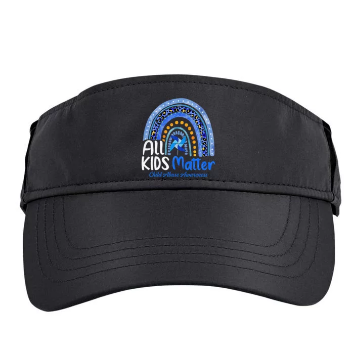 Child Abuse Awareness Messy Bun Child Abuse Prevention Month Adult Drive Performance Visor