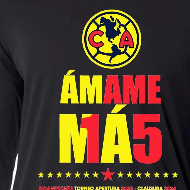 Club America Bicampeon Torneo Apertura 2023 Cooling Performance Long Sleeve Crew