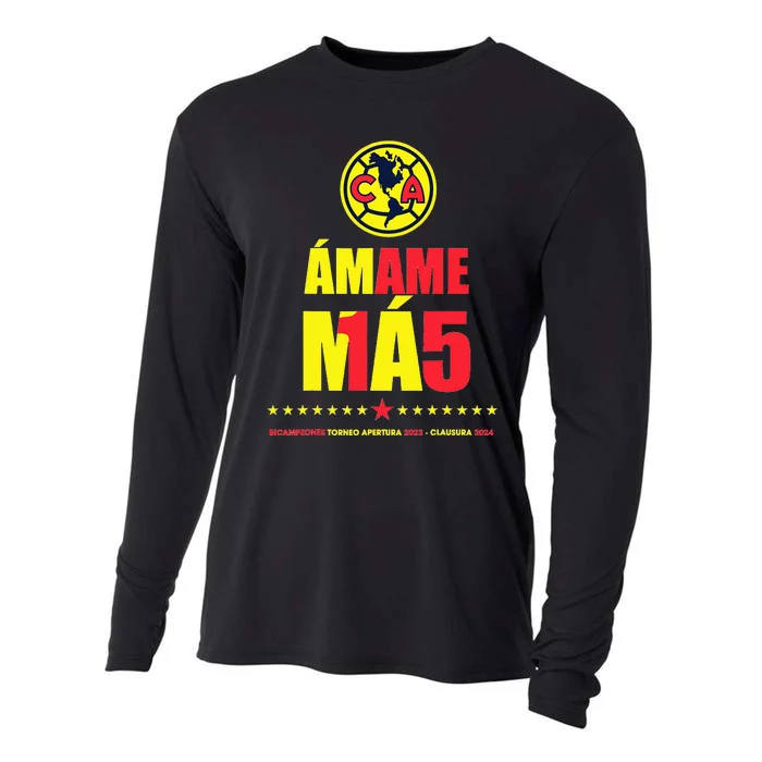 Club America Bicampeon Torneo Apertura 2023 Cooling Performance Long Sleeve Crew