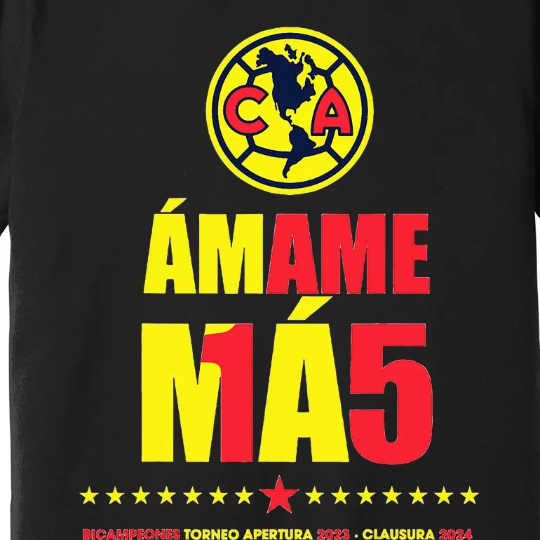 Club America Bicampeon Torneo Apertura 2023 Premium T-Shirt