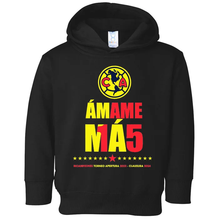 Club America Bicampeon Torneo Apertura 2023 Toddler Hoodie