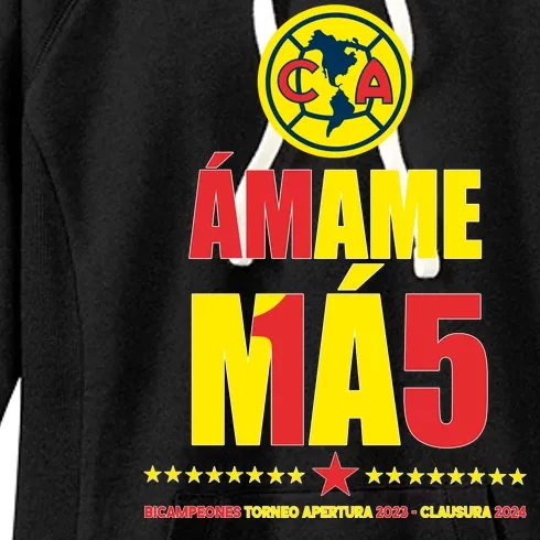 Club America Bicampeon Torneo Apertura 2023 Women's Fleece Hoodie