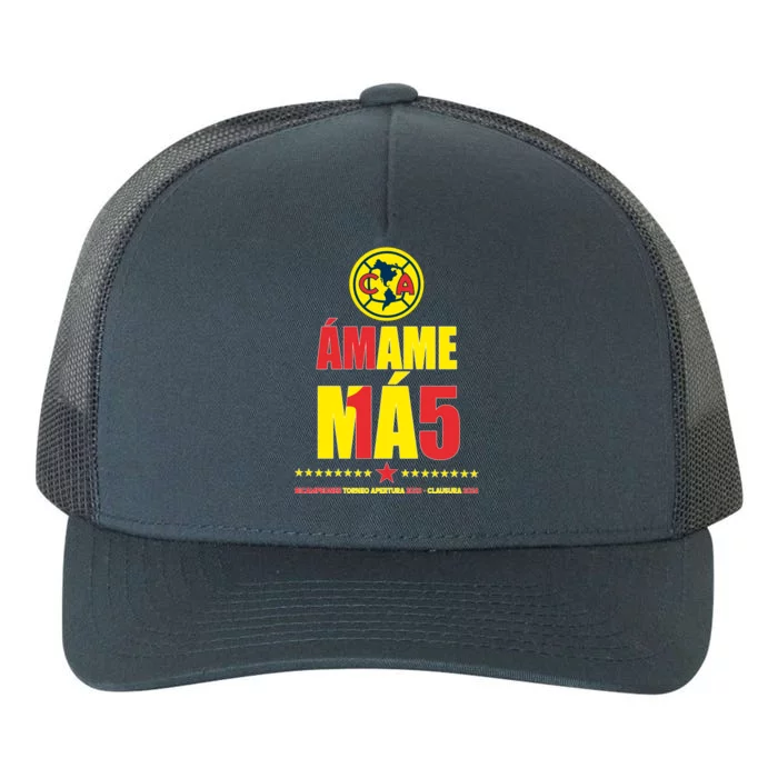 Club America Bicampeon Torneo Apertura 2023 Yupoong Adult 5-Panel Trucker Hat