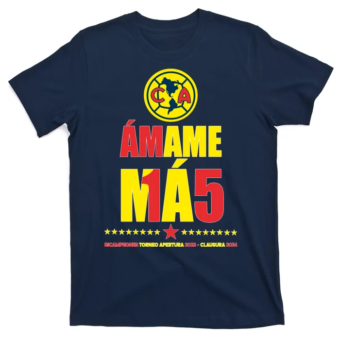 Club America Bicampeon Torneo Apertura 2023 T-Shirt