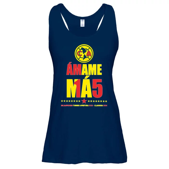 Club America Bicampeon Torneo Apertura 2023 Ladies Essential Flowy Tank