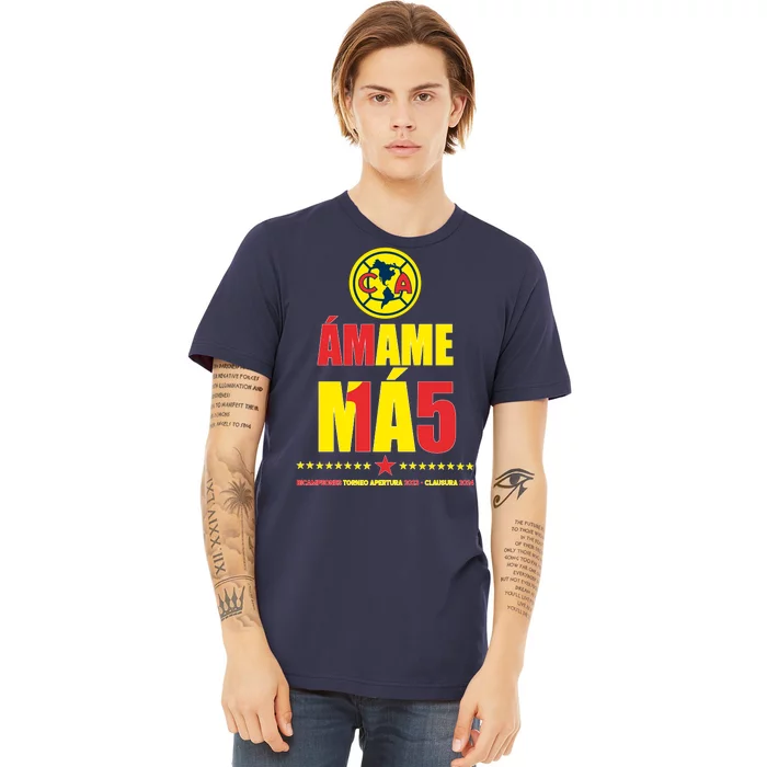 Club America Bicampeon Torneo Apertura 2023 Premium T-Shirt