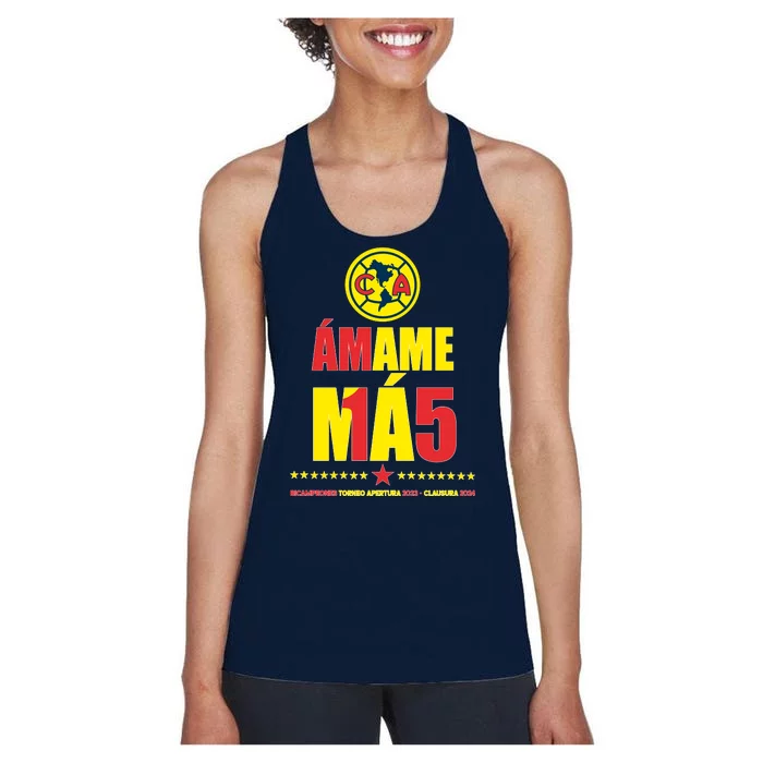 Club America Bicampeon Torneo Apertura 2023 Women's Racerback Tank