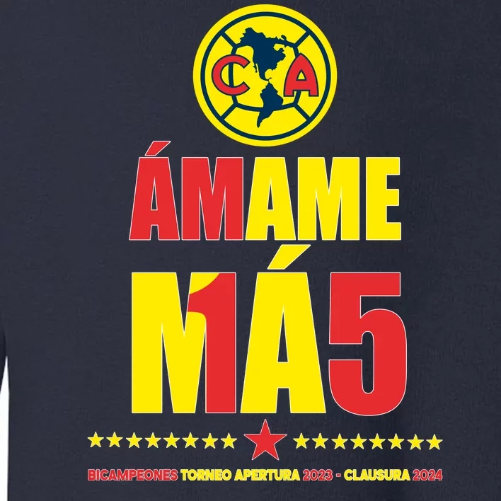 Club America Bicampeon Torneo Apertura 2023 Toddler Sweatshirt