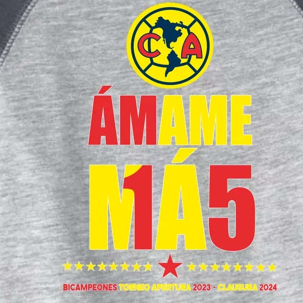 Club America Bicampeon Torneo Apertura 2023 Toddler Fine Jersey T-Shirt