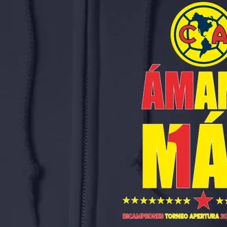 Club America Bicampeon Torneo Apertura 2023 Full Zip Hoodie