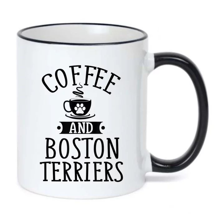 Coffee And Boston Terriers Boston Terrier Lover Black Color Changing Mug