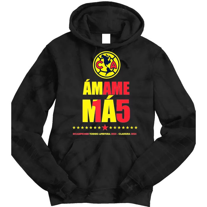 Club America Bicampeon Torneo Apertura 2023 Clausura 2024 Tie Dye Hoodie