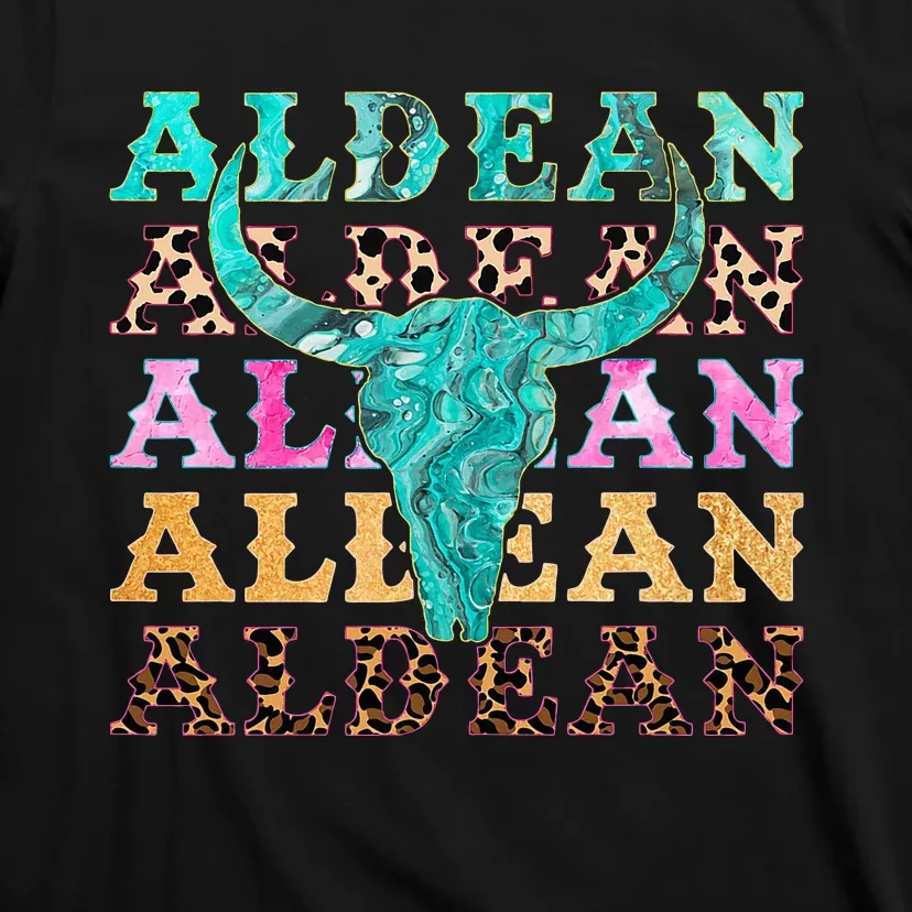 cowhide aldean bullhorn T-Shirt