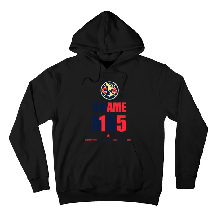 Club America Bicampeon Torneo Apertura 2023 Clausura 2024 Hoodie