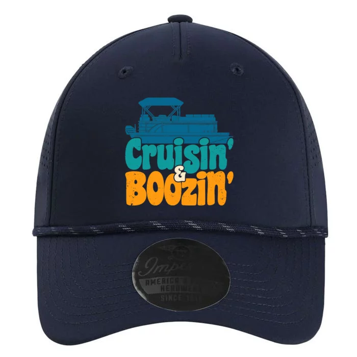 Cruisin' and Boozin' Party Pontoon Boat Booze Captain Performance The Dyno Cap