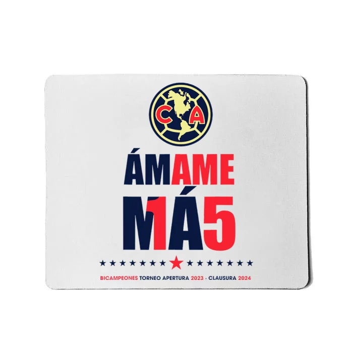 Club America Bicampeon Torneo Apertura 2023 Mousepad