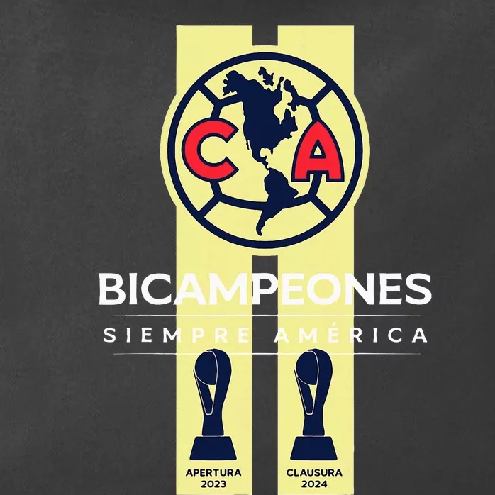 Club America Bicampeon Torneo Apertura 2023 Clausura 2024 Zip Tote Bag