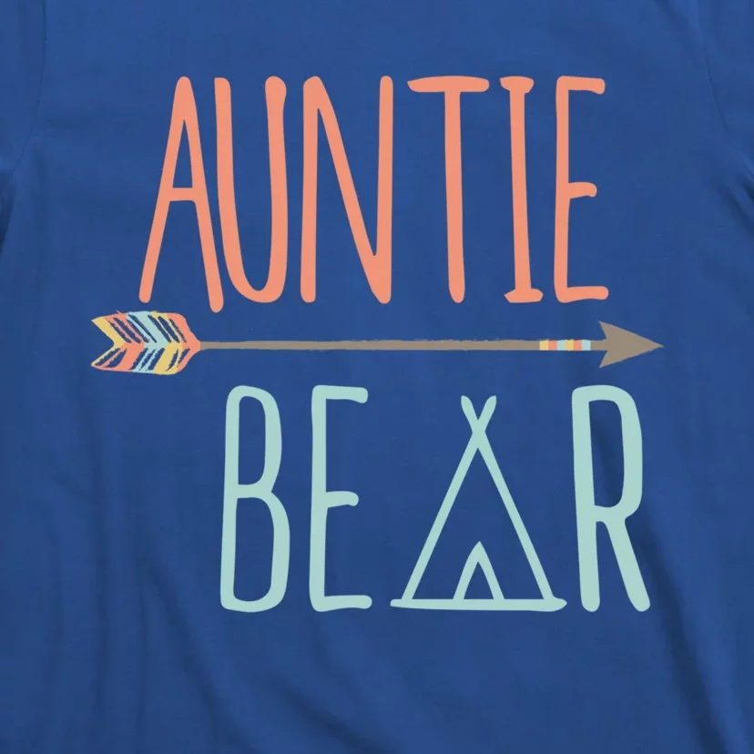 Cute Auntie Bear Meaningful Gift New Aunt Meaningful Gift T-Shirt