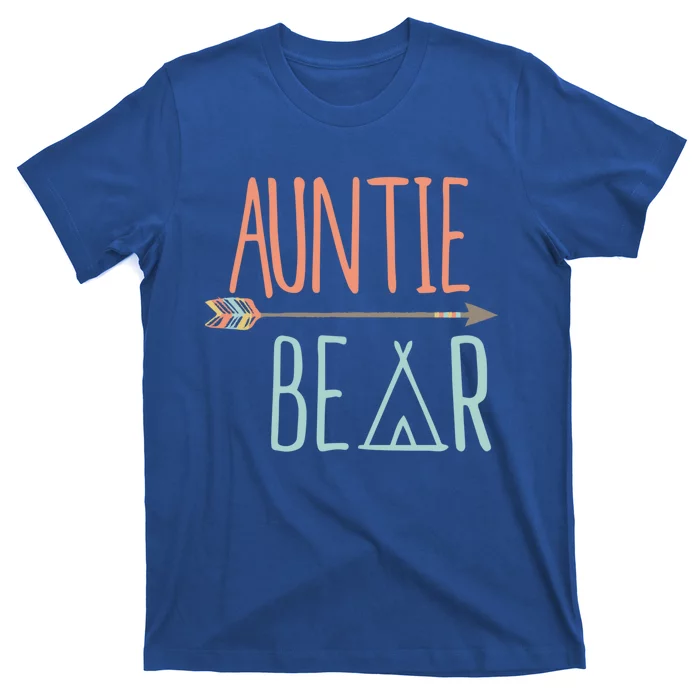 Cute Auntie Bear Meaningful Gift New Aunt Meaningful Gift T-Shirt