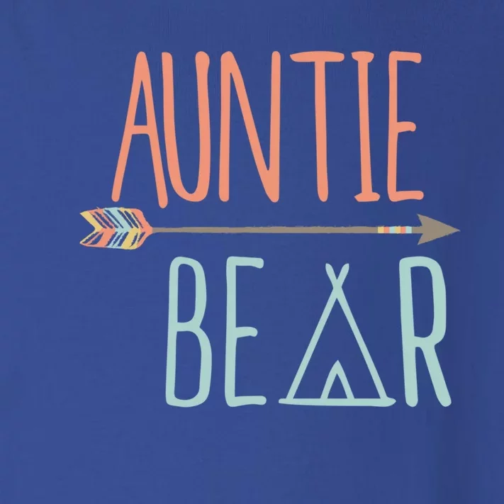 Cute Auntie Bear Meaningful Gift New Aunt Meaningful Gift Toddler Long Sleeve Shirt