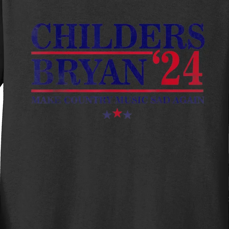 Childers And Bryan In 24 Kids Long Sleeve Shirt